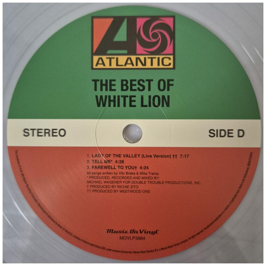 WHITE LION - BEST OF (2LP) | VINILO