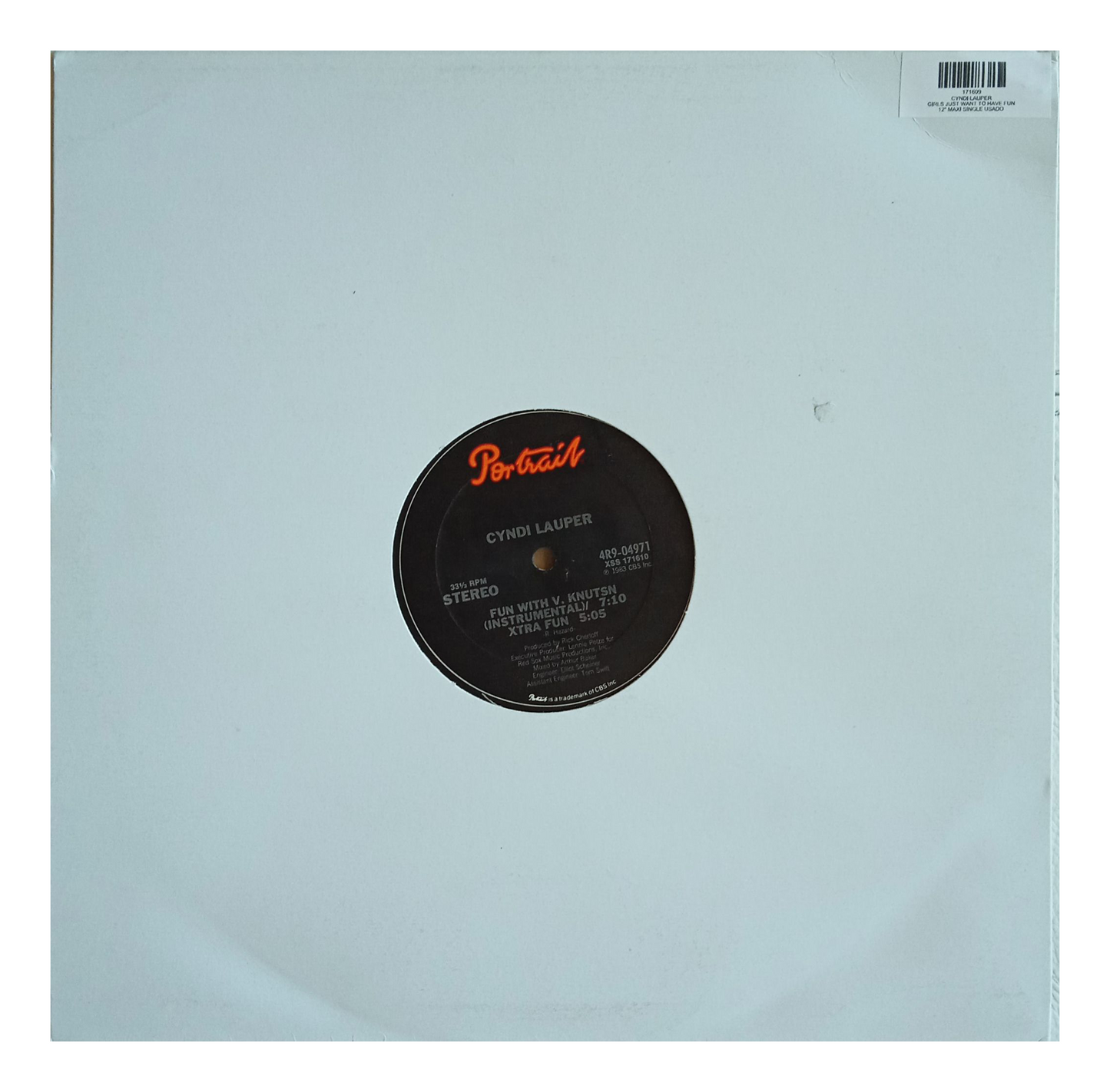 CYNDI LAUPER - GIRLS JUST WANT TO HAVE FUN | 12" MAXI SINGLE USADO