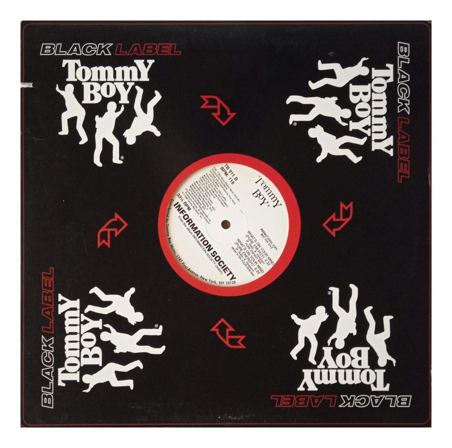 INFORMATION SOCIETY - WHAT'S ON YOUR MIND | 12" MAXI SINGLE USADO