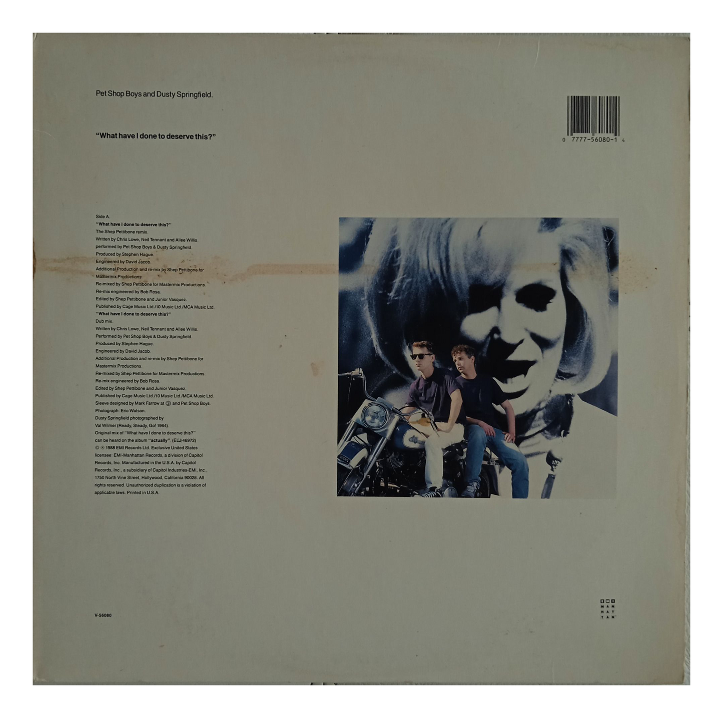 PET SHOP BOYS - WHAT HAVE I DONE TO DESERVE THIS/RENT | 12" MAXI SINGLE USADO