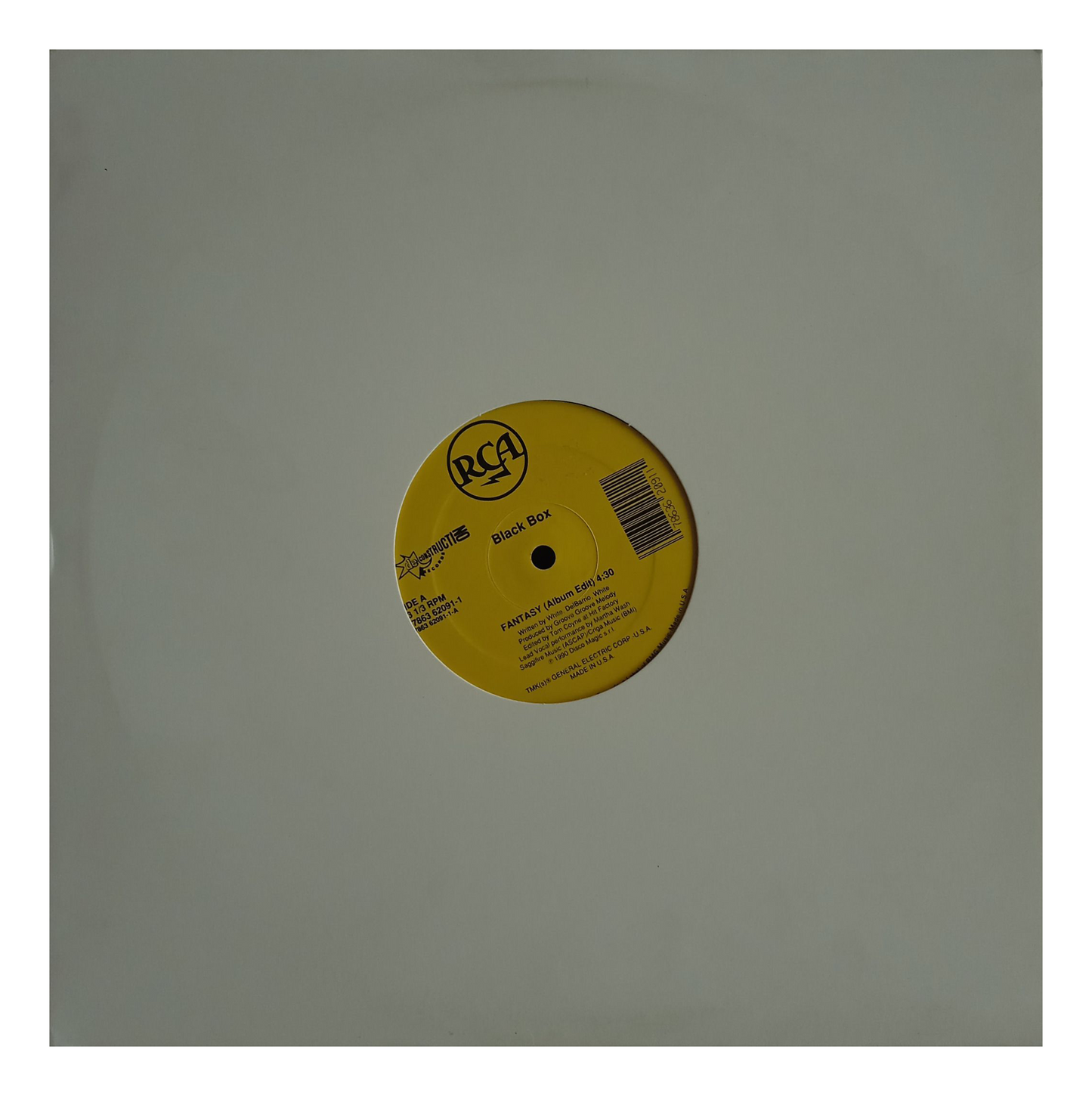 BLACK BOX - FANTASY/GREATEST HITS SNIPPETS | 12" MAXI SINGLE USADO
