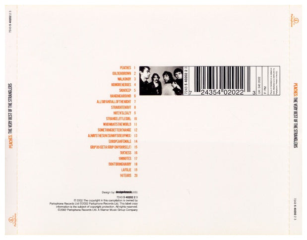 STRANGLERS - PEACHES: THE VERY BEST | CD