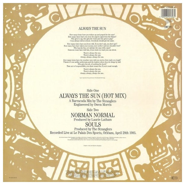 STRANGLERS - ALWAYS THE SUN | 12'' MAXI SINGLE USADO