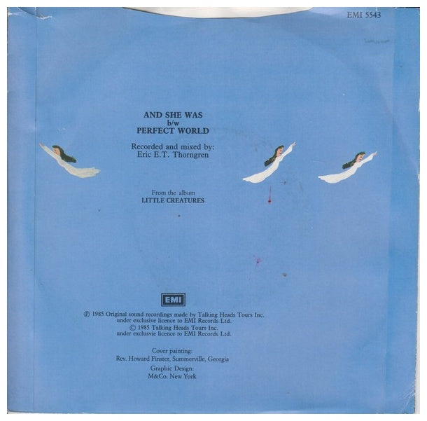 TALKING HEADS - AND SHE WAS | 12" MAXI SINGLE USADO