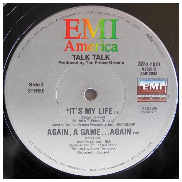 TALK TALK - IT'S MY LIFE | 12" MAXI SINGLE USADO