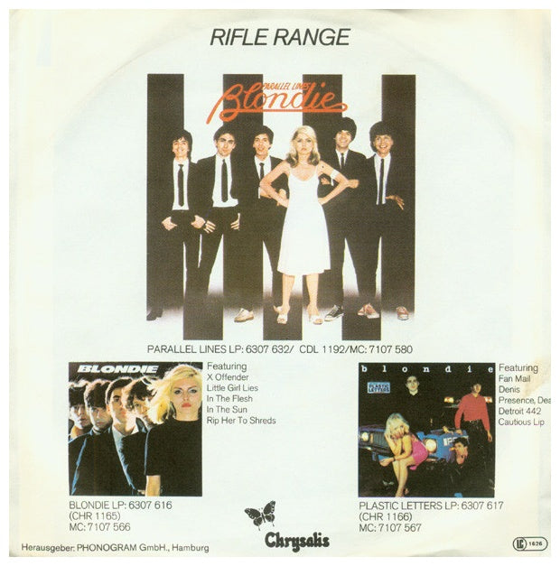 BLONDIE - HEART OF GLASS | 7'' SINGLE VINILO USADO