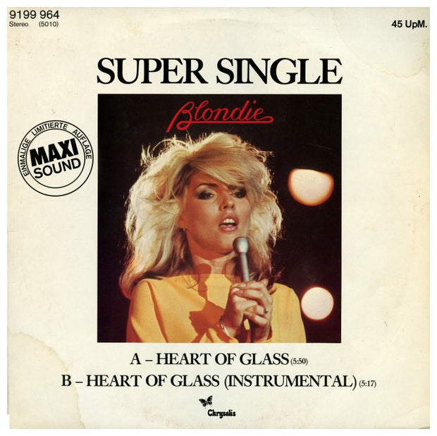 BLONDIE - HEART OF GLASS | 12" MAXI SINGLE USADO