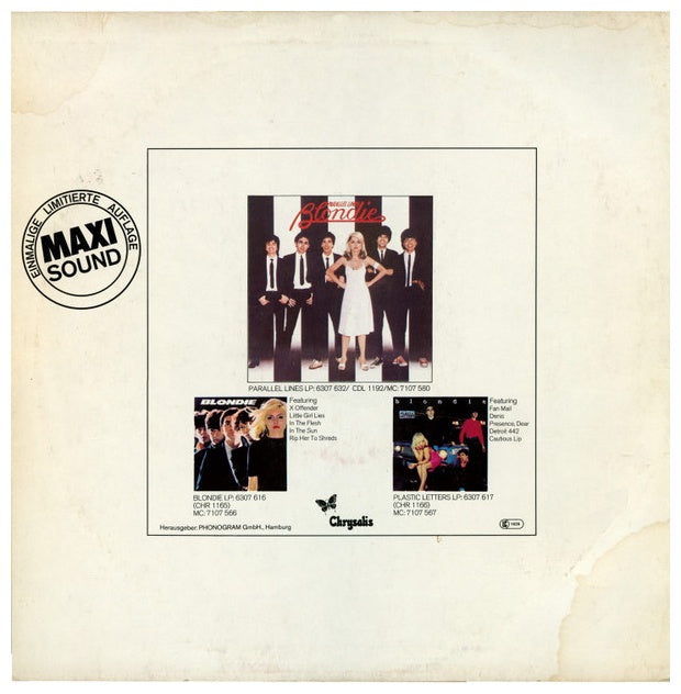 BLONDIE - HEART OF GLASS | 12" MAXI SINGLE USADO