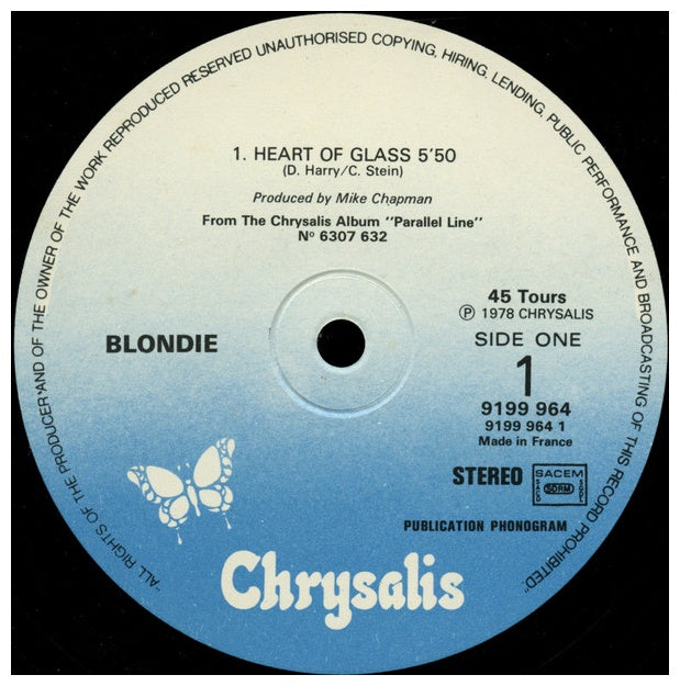 BLONDIE - HEART OF GLASS | 12" MAXI SINGLE USADO