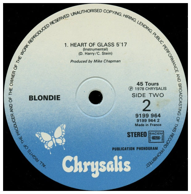 BLONDIE - HEART OF GLASS | 12" MAXI SINGLE USADO