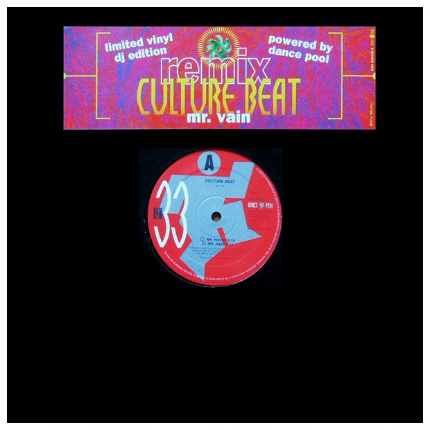 CULTURE BEAT - MR. VAIN (REMIXES) (LTD EDITION) | 12" MAXI SINGLE USADO