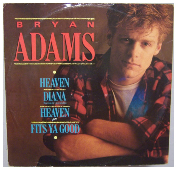 BRYAN ADAMS - HEAVEN | 12" MAXI SINGLE USADO
