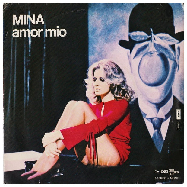 MINA - AMOR MIO (ITALIAN) | 7" SINGLE VINILO USADO
