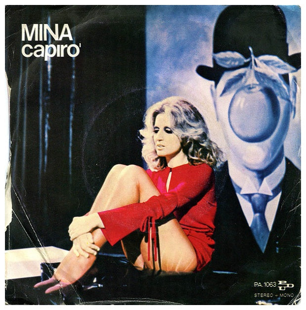 MINA - AMOR MIO (ITALIAN) | 7" SINGLE VINILO USADO