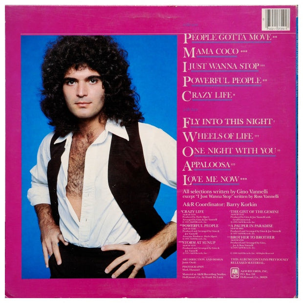 GINO VANELLI - BEST OF | VINILO USADO