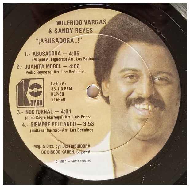 WILFRIDO VARGAS - ABUSADORA | VINILO USADO