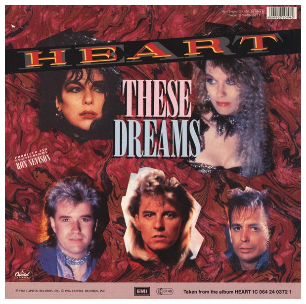 HEART - THESE DREAMS | 12'' MAXI SINGLE USADO