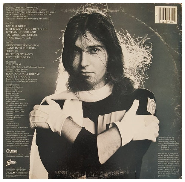 JIM STEINMAN - BAD FOR GOOD (+ 7" SINGLE-ROCK AND ROLL DREAMS) | VINILO USADO