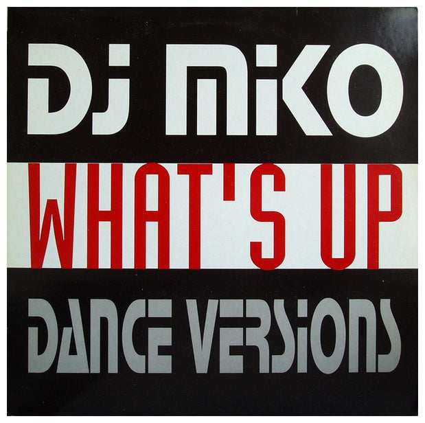 DJ MIKO - WHAT'S UP | 12" MAXI SINGLE USADO