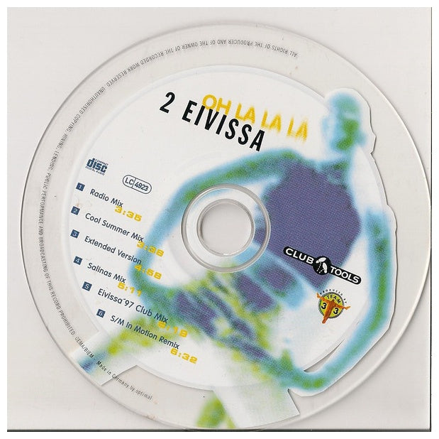 2 EIVISSA - OH LA LA LA (PICTURE DISC) | CD SINGLE USADO