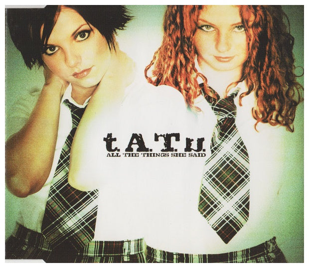 T.A.T.U. - ALL THE THINGS SHE SAID | CD SINGLE USADO