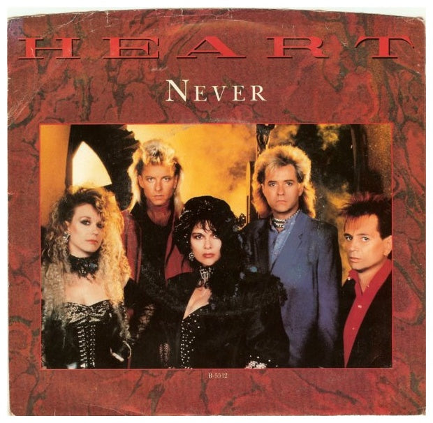 HEART - NEVER | 7" SINGLE VINILO USADO