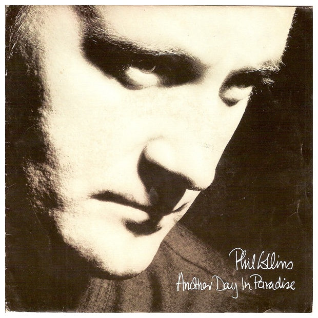 PHIL COLLINS - ANOTHER DAY IN PARADISE | 7'' SINGLE VINILO USADO