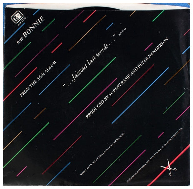 SUPERTRAMP - IT'S RAINING AGAIN | 7" SINGLE USADO