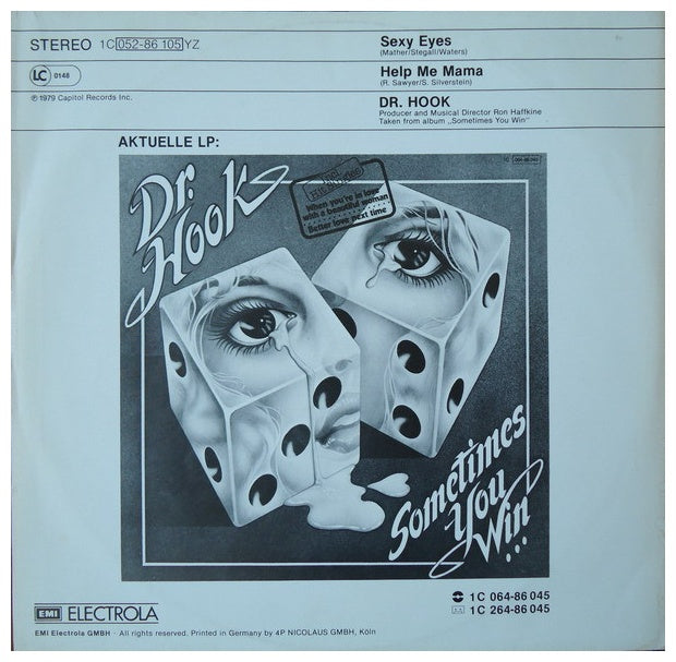 DR. HOOK - SEXY EYES | 12" MAXI SINGLE USADO
