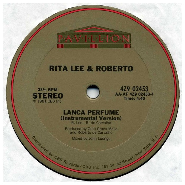 RITA LEE - LANCA PERFUME | 12" MAXI SINGLE USADO