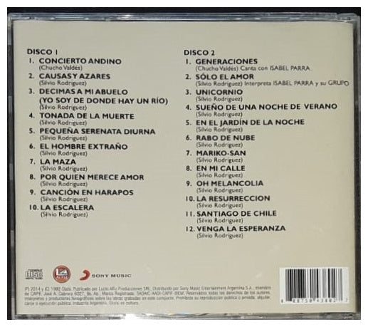 SILVIO RODRIGUEZ - SILVIO RODRIGUEZ EN CHILE (2CD) | CD