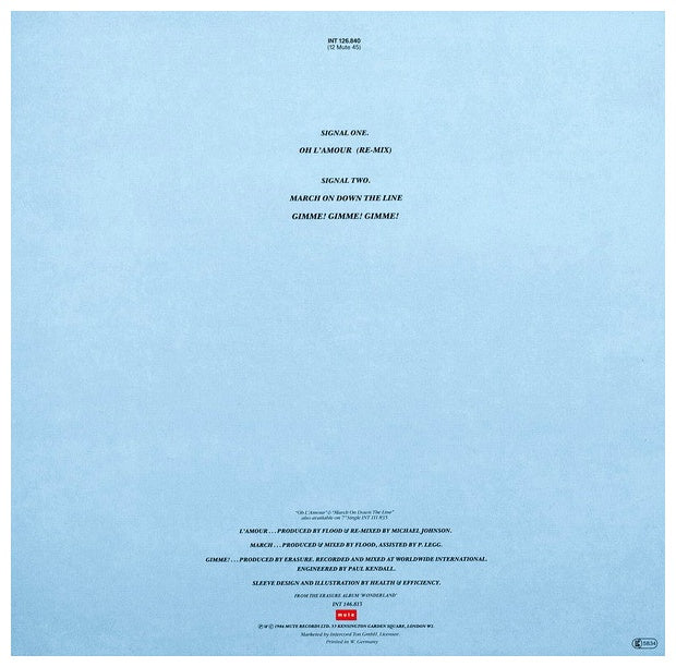 ERASURE - OH L'AMOUR | 12" MAXI SINGLE USADO