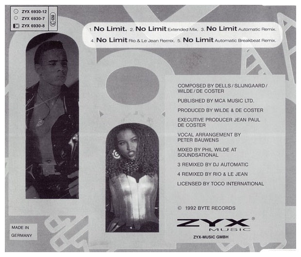 2 UNLIMITED - NO LIMIT | CD SINGLE USADO