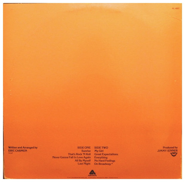 ERIC CARMEN - ERIC CARMEN | VINILO USADO
