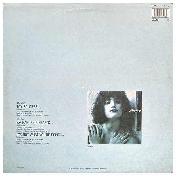 MARTIKA - TOY SOLDIERS | 12'' MAXI SINGLE USADO