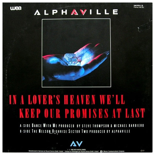 ALPHAVILLE - DANCE WITH ME (EMPIRE REMIX) | 12" MAXI SINGLE USADO