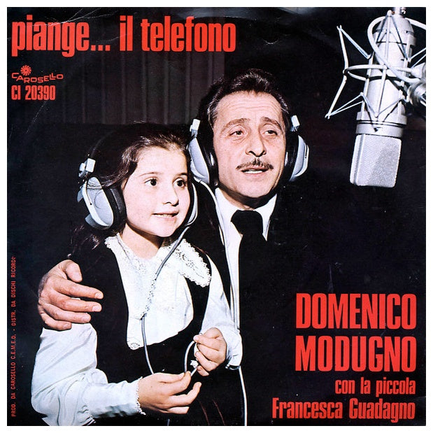 DOMENICO MODUGNO - PIANGE…IL TELEFONO | 7" SINGLE VINILO USADO
