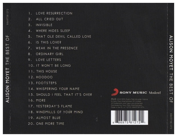 ALISON MOYET - THE BEST OF | CD