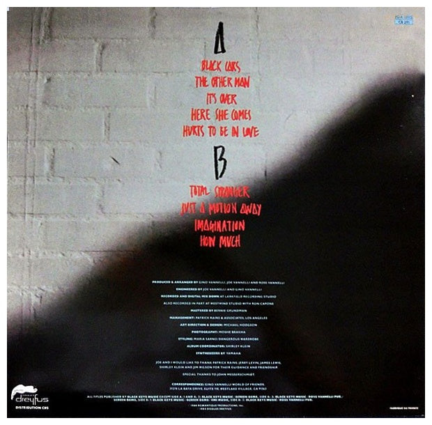 GINO VANELLI - BLACK CARS | VINILO USADO