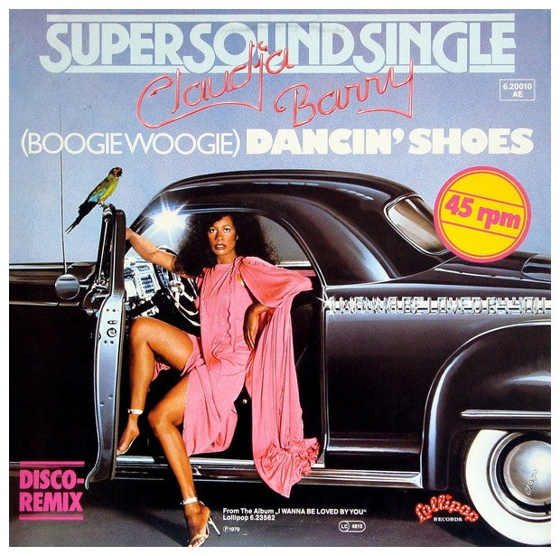 CLAUDJA BARRY - (BOOGIE WOOGIE) DANCIN' SHOES | 12'' MAXI SINGLE USADO