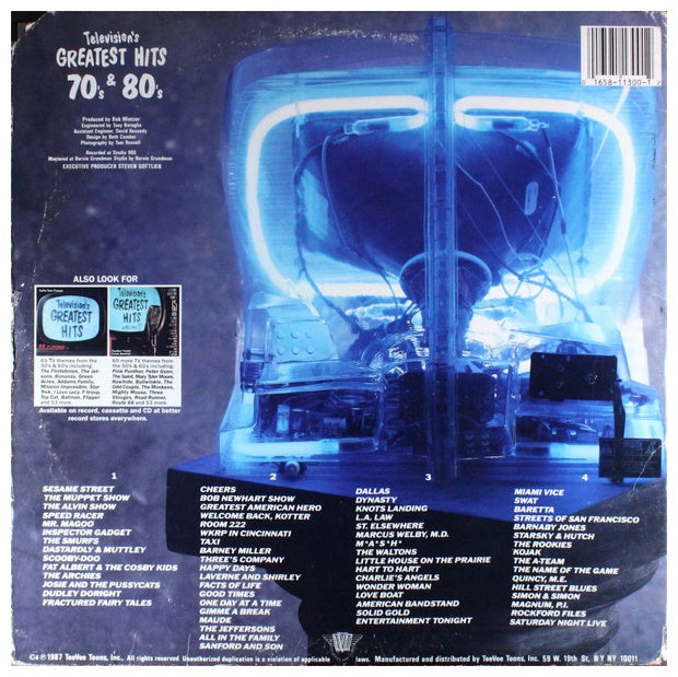 TELEVISION'S GREATEST HITS - 70'S & 80'S (2LP) | VINILO USADO