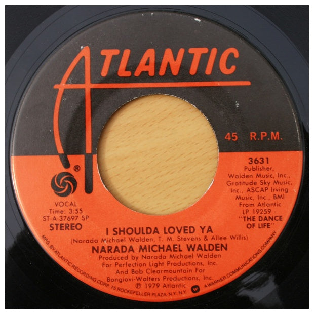 NARADA MICHAEL WALDEN - I SHOULD DA LOVE YA | 7" SINGLE VINILO USADO