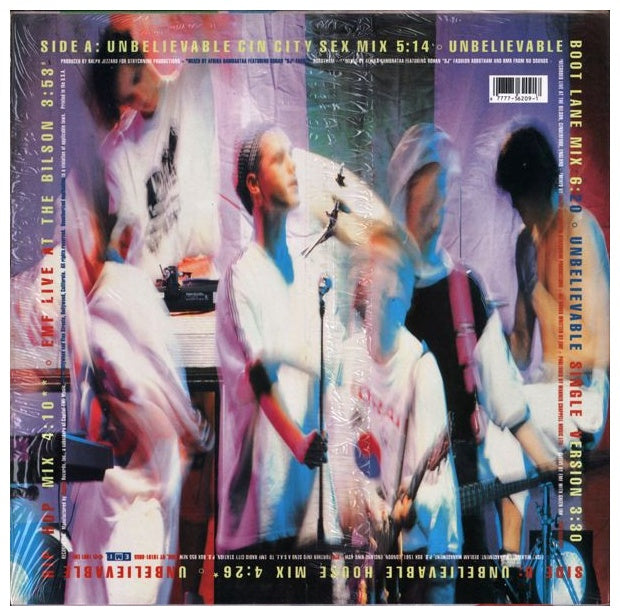 EMF - UNBELIEVABLE | 12" MAXI SINGLE USADO