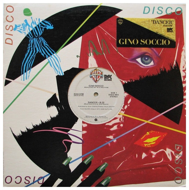 GINO SOCCIO - DANCER | 12" MAXI SINGLE USADO