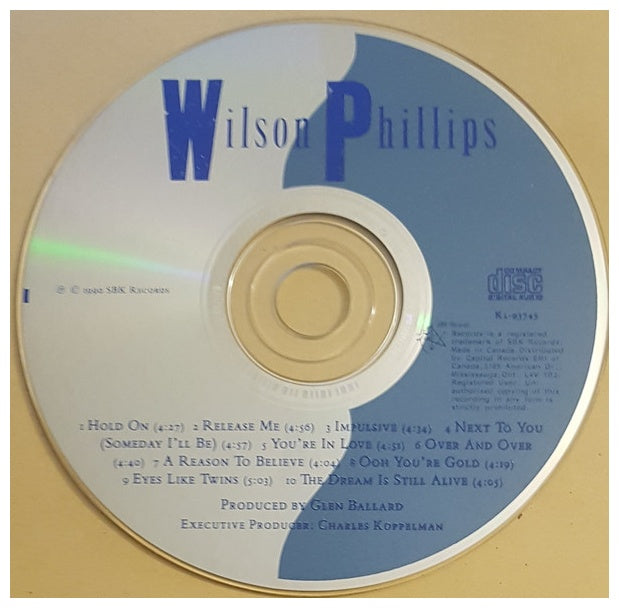 WILSON PHILLIPS - WILSON PHILLIPS | CD USADO