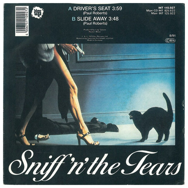 SNIFF 'N' THE TEARS - DRIVER'S SEAT | 7'' SINGLE VINILO USADO