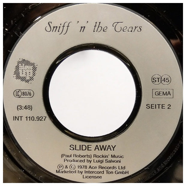 SNIFF 'N' THE TEARS - DRIVER'S SEAT | 7'' SINGLE VINILO USADO