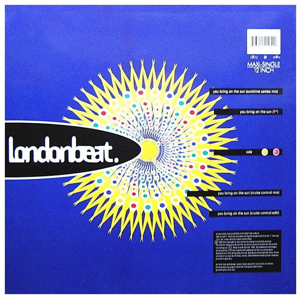 LONDONBEAT - YOU BRING ON THE SUN | 12" MAXI SINGLE USADO