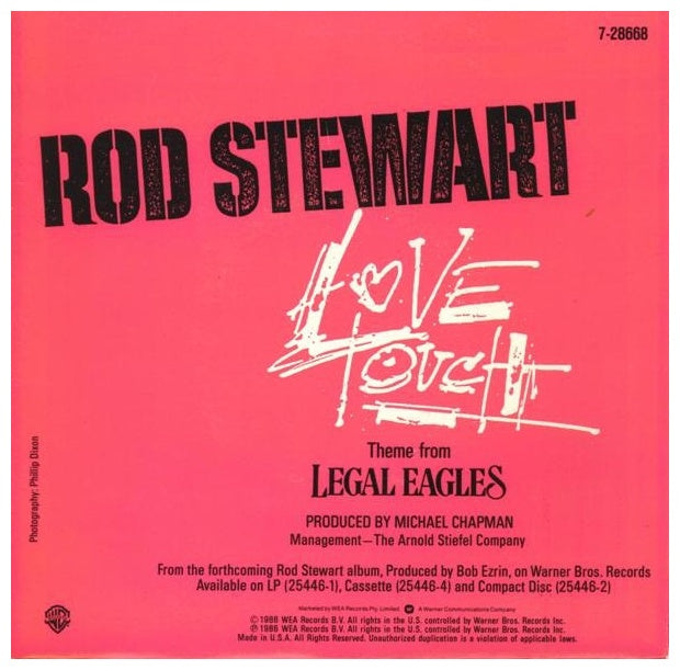 ROD STEWART - LOVE TOUCH | 7" SINGLE USADO