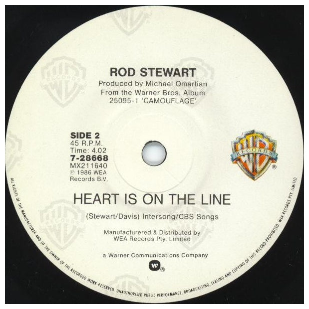 ROD STEWART - LOVE TOUCH | 7" SINGLE USADO